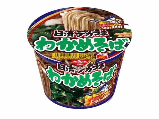 日清食品 日清デカうま わかめそば 106g 1個※軽（ご注文単位1個)【直送品】