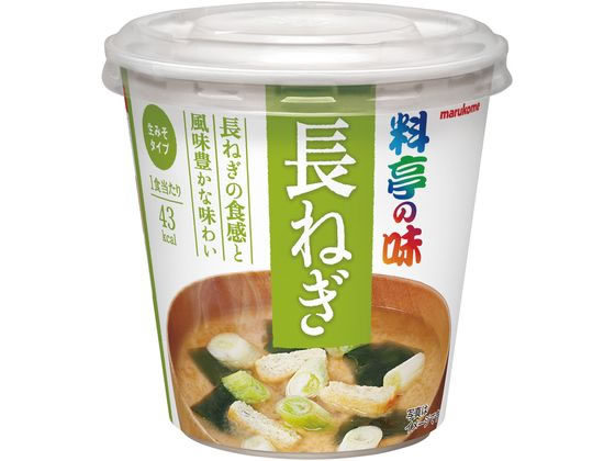 マルコメ カップ 料亭の味 長ねぎ 1食 1個※軽（ご注文単位1個)【直送品】