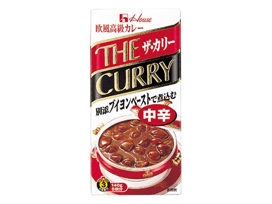 ハウス ザ カリー中辛 140g 1箱※軽(ご注文単位1箱)【直送品】