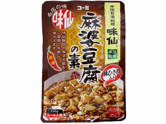 コーミ 味仙麻婆豆腐の素150g 1袋※軽（ご注文単位1袋)【直送品】