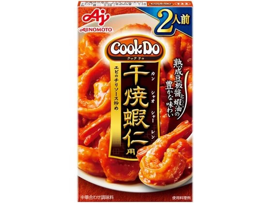 味の素 CookDo 干焼蝦仁用 2人前 1箱※軽（ご注文単位1箱)【直送品】