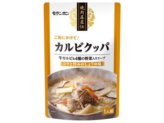 モランボン 焼肉屋直伝カルビクッパ 350g 1袋※軽(ご注文単位1袋)【直送品】
