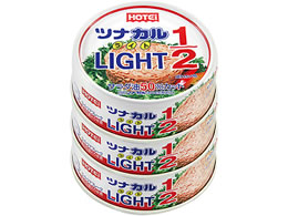 ホテイフーズコーポレーション ツナカル LIGHT 1／2 70g×3缶 1パック※軽（ご注文単位1パック)【直送品】