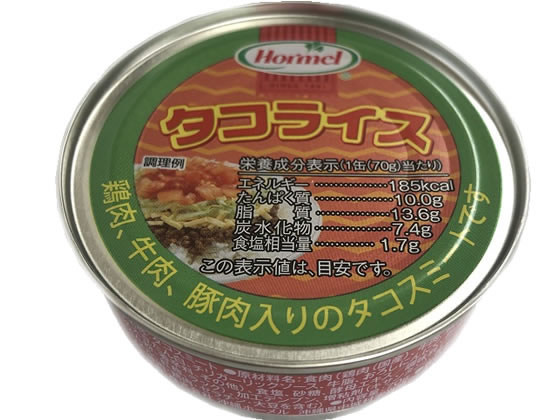 沖縄ホーメル タコライス缶 70g 1缶※軽(ご注文単位1缶)【直送品】