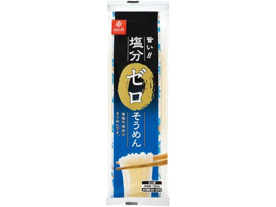 はくばく 塩分ゼロそうめん 180g 20343 1袋※軽（ご注文単位1袋)【直送品】