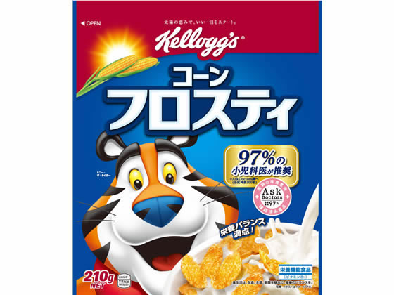 日本ケロッグ コーンフロスティ 袋 210g 1袋※軽（ご注文単位1袋)【直送品】