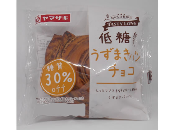 山崎製パン テイスティロング 低糖質うずまきチョコ 1個※軽（ご注文単位1個)【直送品】