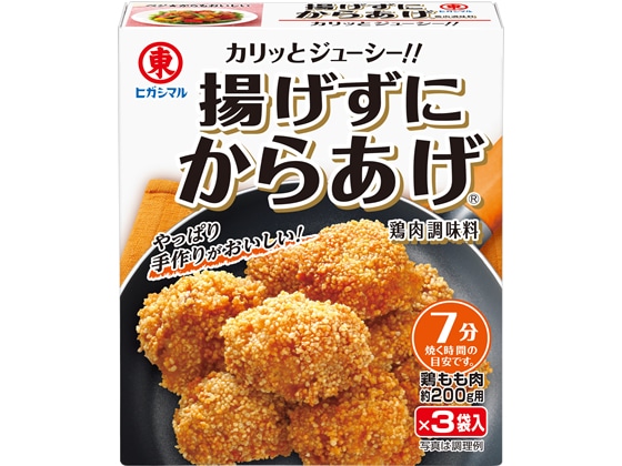 ヒガシマル醤油 揚げずにからあげ 鶏肉調味料 15g×3袋 1箱※軽(ご注文単位1箱)【直送品】