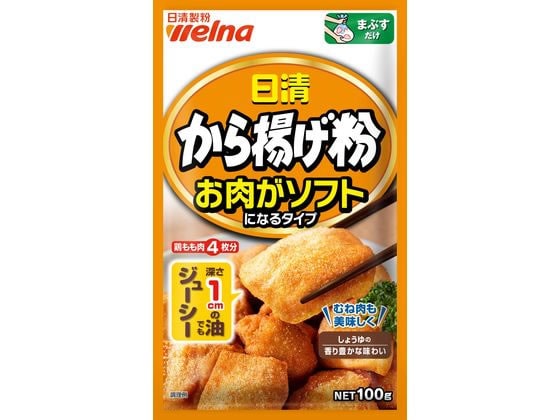 日清製粉ウェルナ から揚げ粉 お肉がソフトになるタイプ 100g 1袋※軽(ご注文単位1袋)【直送品】