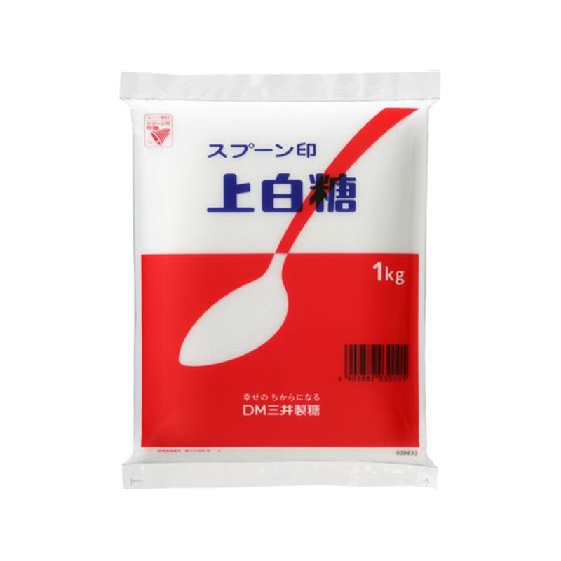 三井製糖 スプーン印 上白糖 1kg 1袋※軽(ご注文単位1袋)【直送品】