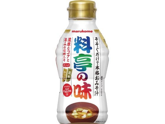 マルコメ 液みそ 料亭の味 1本※軽(ご注文単位1本)【直送品】