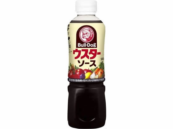 ブルドックソース ウスターソース 500ml 1本※軽(ご注文単位1本)【直送品】