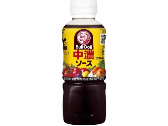 ブルドックソース 中濃ソース 300ml 1本※軽(ご注文単位1本)【直送品】