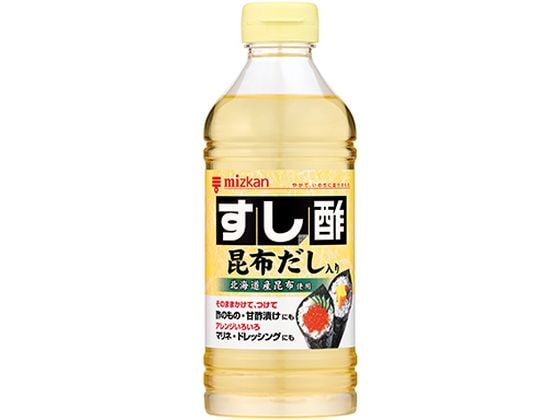ミツカン すし酢 昆布だし入り 500ml 1本※軽（ご注文単位1本)【直送品】