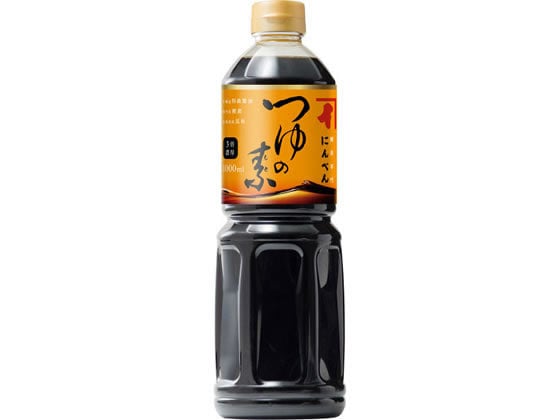 にんべん つゆの素 ペットボトル (3倍濃厚) 1000ml 1本※軽(ご注文単位1本)【直送品】