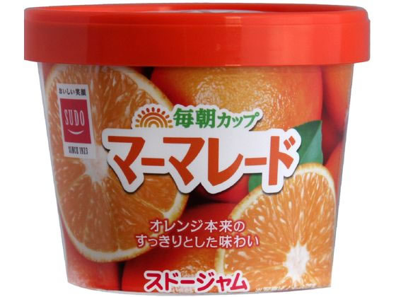 スドージャム 毎朝カップ マーマレード 120g 1個※軽(ご注文単位1個)【直送品】