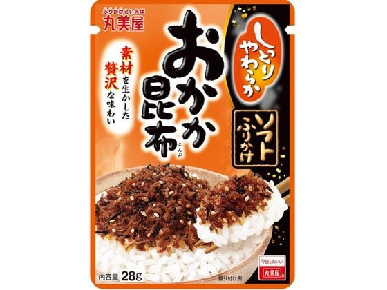丸美屋 ソフトふりかけ おかか昆布 28g 1袋※軽（ご注文単位1袋)【直送品】