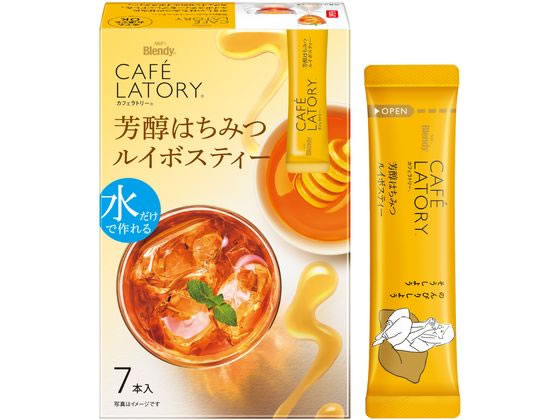 AGF ブレンディ カフェラトリー スティック 芳醇はちみつルイボスティー 7本 1箱※軽（ご注文単位1箱）【直送品】