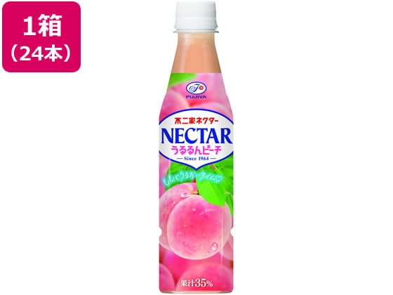 伊藤園 不二家ネクター ピーチ 350ml×24本 1箱※軽（ご注文単位1箱）【直送品】