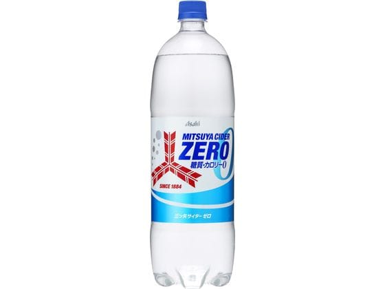 アサヒ飲料 三ツ矢サイダーZERO 1.5L 1本※軽(ご注文単位1本)【直送品】