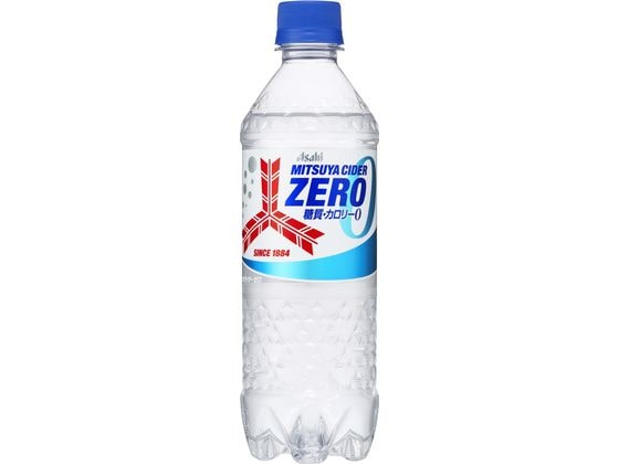 アサヒ飲料 三ツ矢サイダーZERO 500ml 1本※軽(ご注文単位1本)【直送品】
