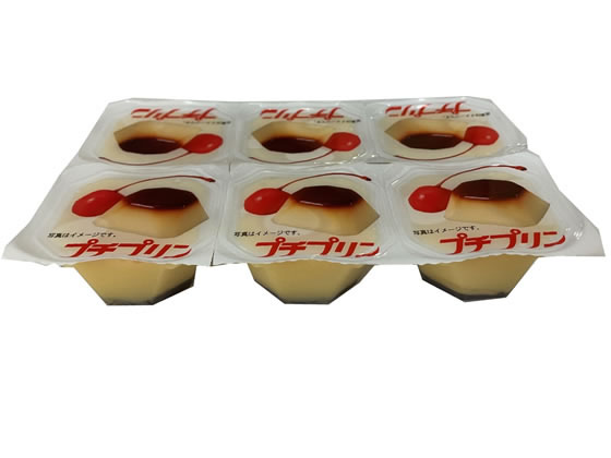 菓楽 プチプリン 6個×12袋 1箱※軽(ご注文単位1箱)【直送品】