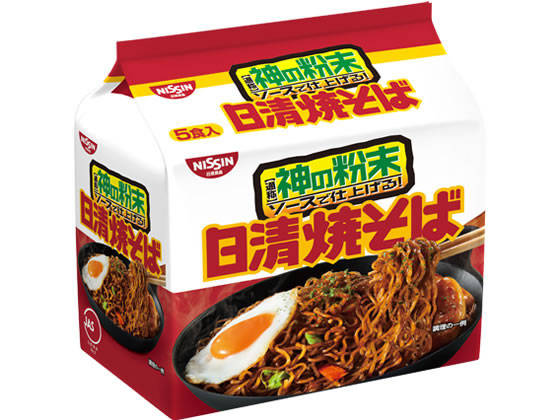 日清食品 日清焼そば 5食 1袋※軽（ご注文単位1袋）【直送品】