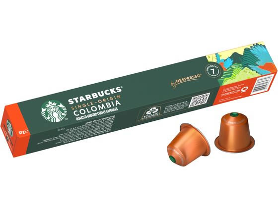 スターバックス ネスプレッソ カプセル コロンビア 10p 1個※軽（ご注文単位1個）【直送品】