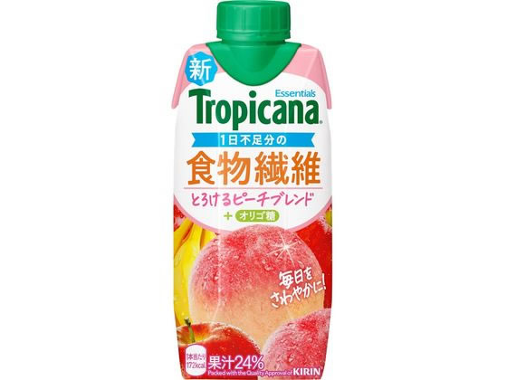 キリンビバレッジ トロピカーナエッセンシャルズ 食物繊維 330mL 1本※軽（ご注文単位1本）【直送品】