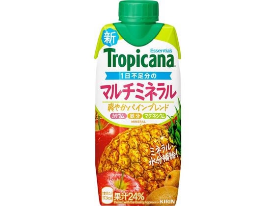 キリンビバレッジ トロピカーナエッセンシャルズ マルチミネラル 330mL 1本※軽（ご注文単位1本）【直送品】