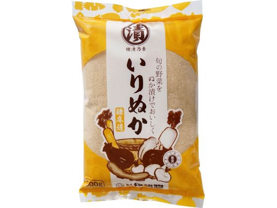 伊勢惣 いりぬか 500g 1袋※軽（ご注文単位1袋）【直送品】