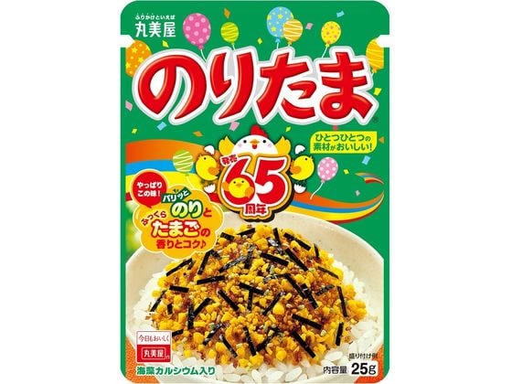 丸美屋 のりたま 25g 1袋※軽（ご注文単位1袋）【直送品】