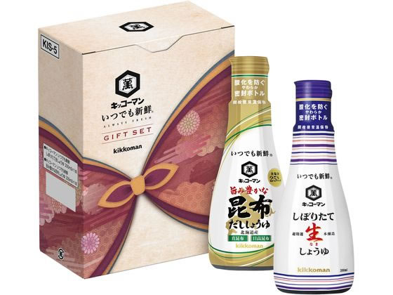 キッコーマン食品 キッコーマン いつでも新鮮 ギフトセット KIS-5 1箱※軽(ご注文単位1箱)【直送品】