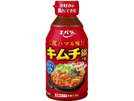 エバラ食品 キムチ鍋の素 300mL 1個※軽（ご注文単位1個）【直送品】