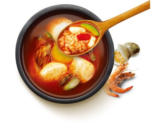 CJFOODSJAPAN bibigo レンジクッパ 海鮮スンドゥブ 173.7g 1個※軽(ご注文単位1個)【直送品】