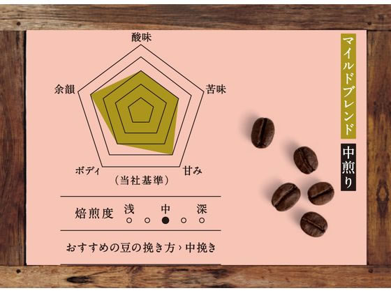 AGF 森彦の時間 豆 マイルドブレンド140g 71814 1袋※軽(ご注文単位1袋)【直送品】