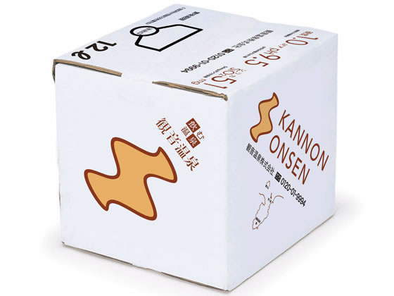 観音温泉 飲む温泉 観音温泉 12L バックインボックス 1個※軽（ご注文単位1個）【直送品】