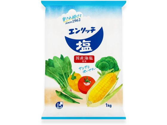 マルニ エンリッチ塩 平袋 1kg 1個※軽（ご注文単位1個）【直送品】