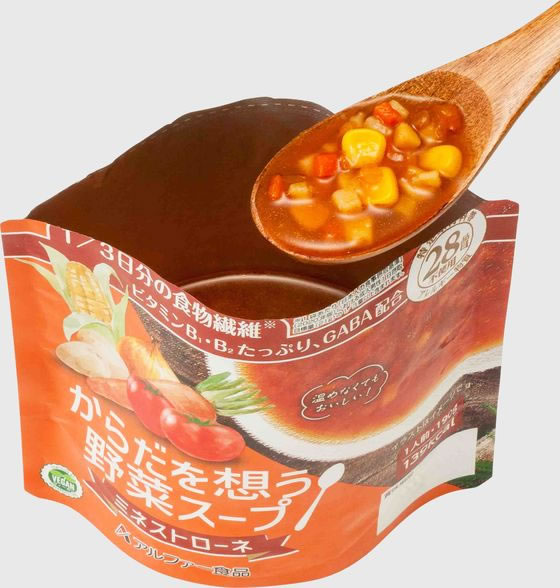 アルファー食品 からだを想う野菜スープ ミネストローネ 1個※軽(ご注文単位1個)【直送品】