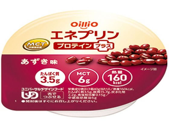 日清オイリオ エネプリンプロテインプラス アズキ味 40g 1個※軽（ご注文単位1個）【直送品】