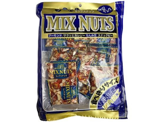 谷貝食品 ミックスナッツ ピロ 16袋入 1パック※軽(ご注文単位1パック)【直送品】