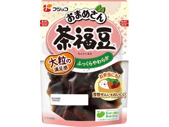 フジッコ おまめさん 茶福豆 140g 1個※軽（ご注文単位1個）【直送品】