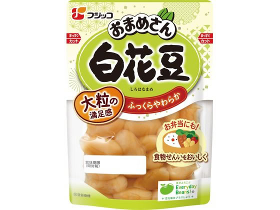 フジッコ おまめさん 白花豆 140g 1個※軽（ご注文単位1個）【直送品】