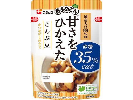 フジッコ おまめさん 甘さをひかえた こんぶ豆 145g 1個※軽（ご注文単位1個）【直送品】