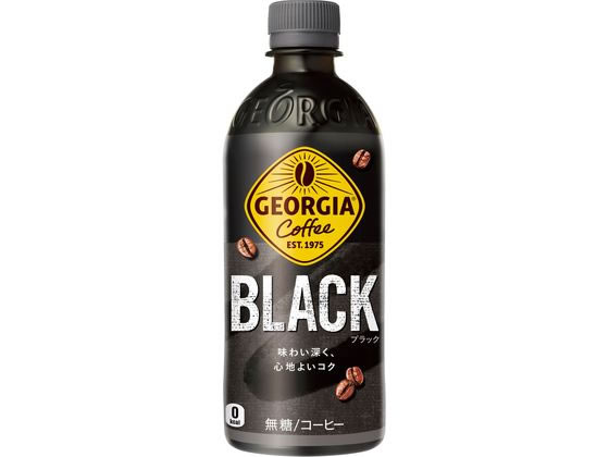 コカ・コーラ ジョージア ブラック 500mL 54518 1本※軽（ご注文単位1本）【直送品】