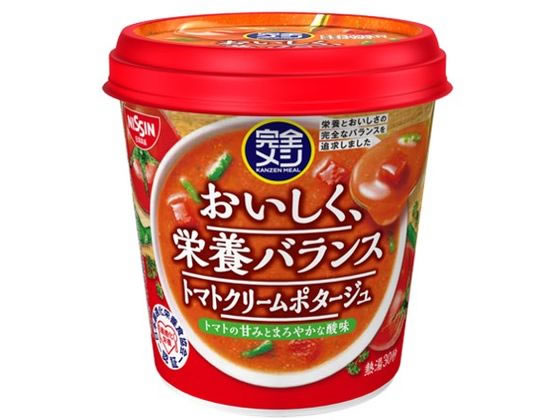 日清食品 完全メシ トマトクリームポタージュ 1個※軽（ご注文単位1個）【直送品】