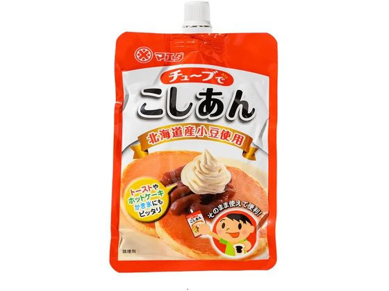 マエダ チューブでこしあん 1個※軽(ご注文単位1個)【直送品】