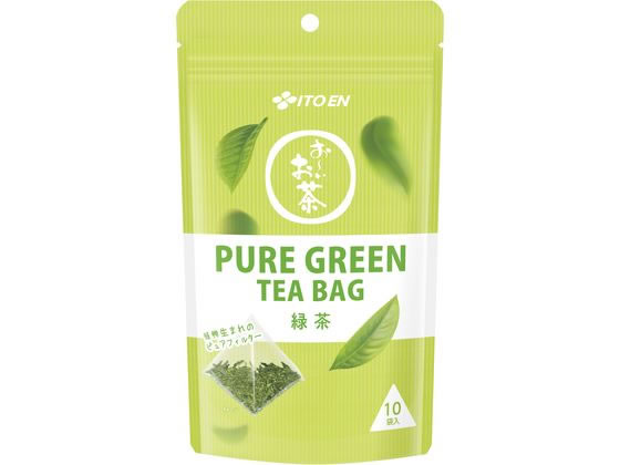 伊藤園 お~いお茶 PURE GREEN ティーバッグ 10袋 1個※軽(ご注文単位1個)【直送品】