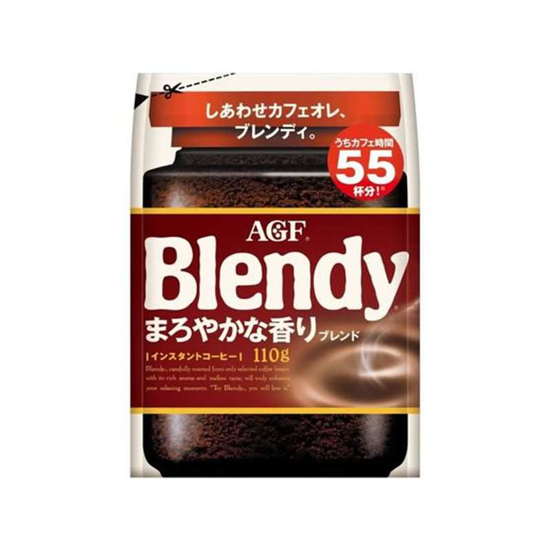 味の素AGF ブレンディまろやかな香りブレンド袋110g 70673 1個※軽（ご注文単位1個）【直送品】