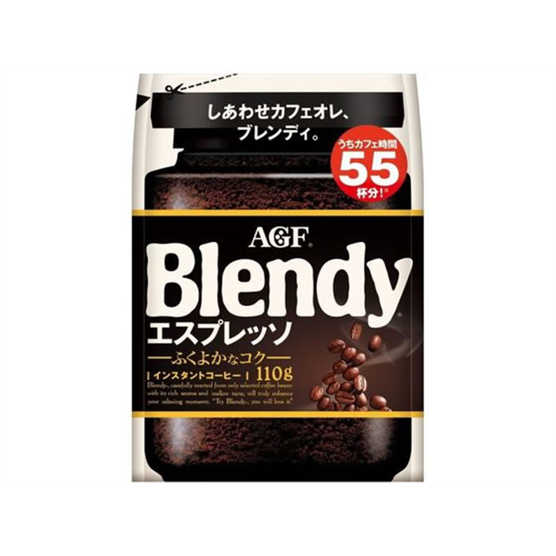 味の素AGF ブレンディエスプレッソ袋110g 97402 1個※軽（ご注文単位1個）【直送品】